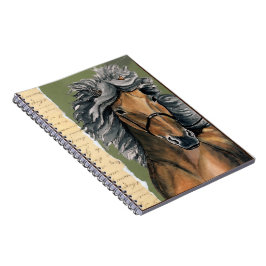 Silberner Bucht-Isländer Notizblock