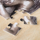 Silberner Buddha Puzzle (Seite)