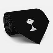 Silberner Chalice und Wirt Krawatte (Gerollt)