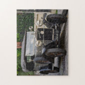 Silberner Donnet Zedel Oldtimer Puzzle (Vertikal)