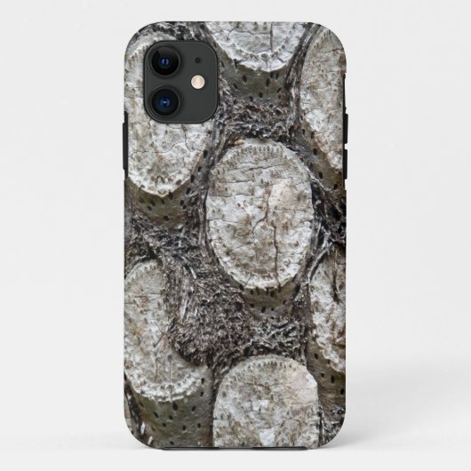 Silberner Farn-Baum iPhone Se+Fall 5/5S Case-Mate iPhone Hülle (Rückseite)