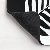 Silberner Farn von Neuseeland Mousepad (Ecke)