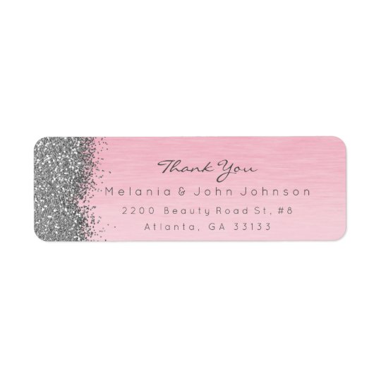 Silberner funkelnd Glitter-Rosa-Rosen-Pastell