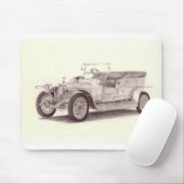 Silberner Geist Rolls Royces Mousepad (Mit Mouse)