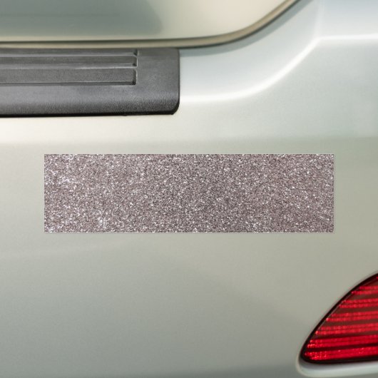 Silberner Glitter Autoaufkleber (Auf Auto)