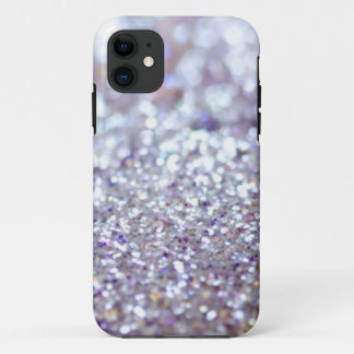 Silberner Glitzer Case-Mate iPhone Hülle