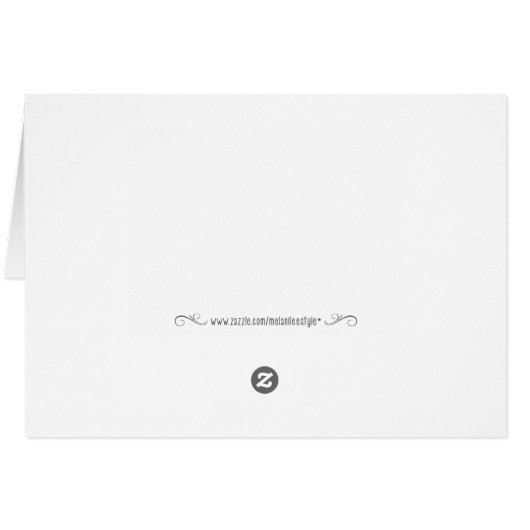 Silberner Glitzer danken Ihnen zu kardieren (Rückseite Horizontal)