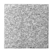 Silberner Glitzer gedruckt Fliese (Vorderseite)