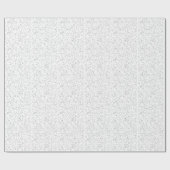 Silberner Glitzer Geschenkpapier (Flach)