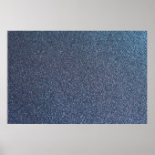 Silberner Glitzer im Hintergrund Poster (Vorne)