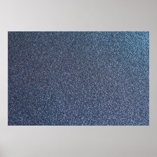 Silberner Glitzer im Hintergrund Poster (Vorne)