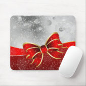 Silberner Glitzer und Glitzern Weihnachtsjunge Mousepad (Mit Mouse)
