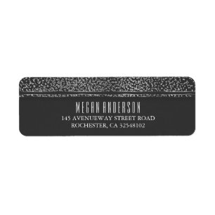 Silberner Glitzer-Vintage bezaubernde Hochzeit