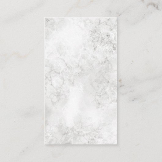 Silberner Instagram füttern Visitenkarte (Rückseite)