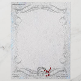 Silberner Jahrestag Briefkopf