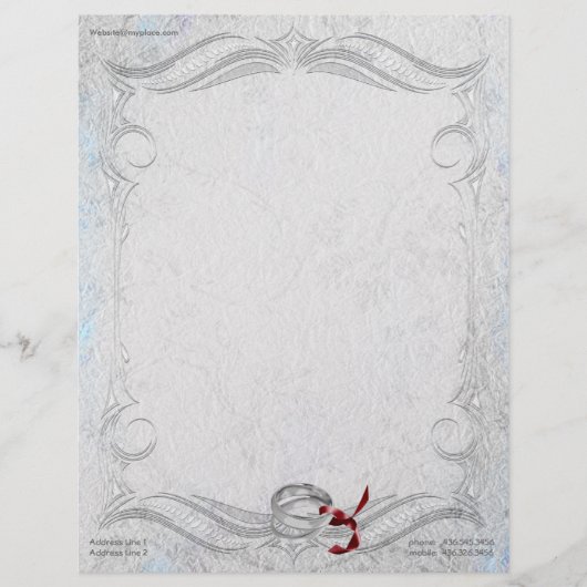 Silberner Jahrestag Briefkopf (Vorderseite)