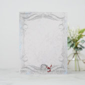 Silberner Jahrestag Briefkopf (Stehend Vorderseite)