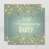 Silberner Jahrestag, Einladungen zum 25. Jahrestag (Vorne/Hinten)