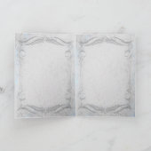 Silberner Jahrestag Karte (Innenseite)