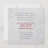 Silberner Jahrestag Save The Date (Rückseite)