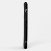 Silberner keltischer Drache Case-Mate iPhone Hülle (Hinten/Rechts)