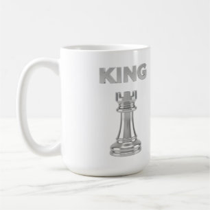 Silberner König & Bauer String Art Becher – Glänze Kaffeetasse