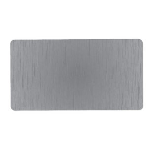 Silberner Metallblick