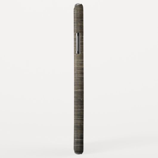 Silberner metallischer das Monogramm-Entwurf der Case-Mate iPhone Hülle (Hinten/Rechts)