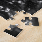 Silberner Schädel Puzzle (Seite)