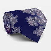 Silberner Schatten (Krawatte) Krawatte (Gerollt)