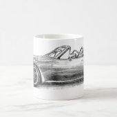 Silberner Schatten MX5 Kaffeetasse (Mittel)