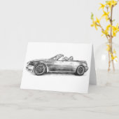 Silberner Schatten MX5 Karte (Gelbe Blume)