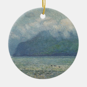Silberner Schleier und Goldenes Tor von Childe Has Keramik Ornament