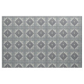 Silberner Schneeflocke-Denim-Blick Stoff (Fat Quarter (45,7 x 55,9 cm))