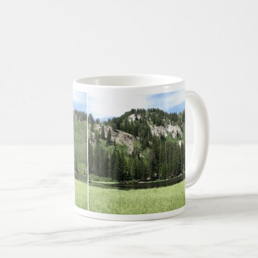 Silberner See Kaffeetasse (VorderseiteRechts)