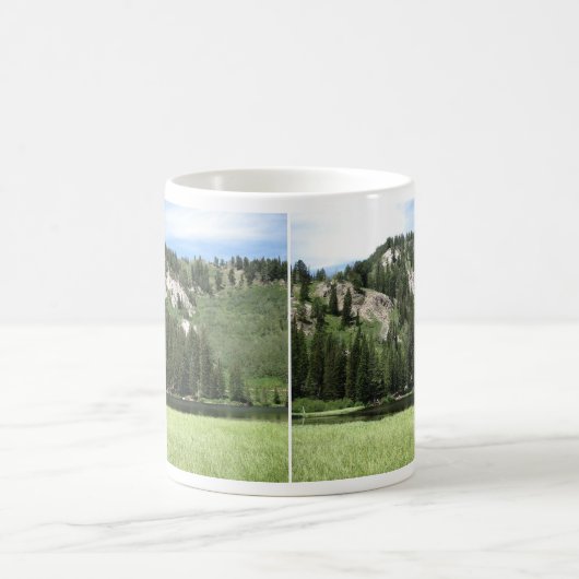 Silberner See Kaffeetasse (Mittel)