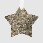 SILBERNER STERN ORNAMENT (Rückseite)