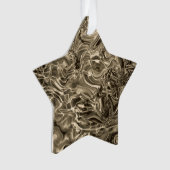 SILBERNER STERN ORNAMENT (Vorderseite)