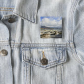 Silberner Strang-Strand Button (Beispiel)