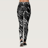 SILBERNER SURFER LEGGINGS (Rückseite)