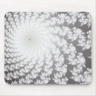 Silberner Whirlpool-Mauspad Mousepad
