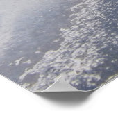 Silberner Widder Poster (Ecke)