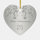 Silberner Wirbel 25. Keramikornament (Vorne)