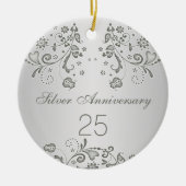 Silberner Wirbel 25. Keramikornament (Vorne)