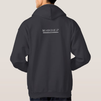 Silbernes Ameisen-Sweatshirt mit Hoodie