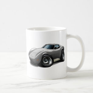 Silbernes Auto 1973-76 Korvette Kaffeetasse