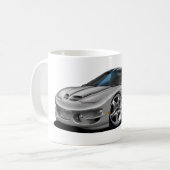 Silbernes Auto 1998-02 Firebird Transportes Kaffeetasse (Vorderseite Links)