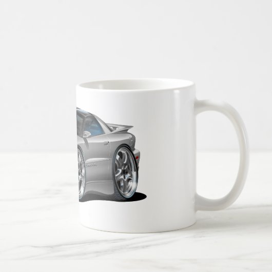 Silbernes Auto 1998-02 Firebird Transportes Kaffeetasse (Rechts)