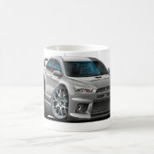 Silbernes Auto Mitsubishis Kaffeetasse (Mittel)
