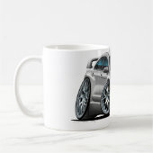 Silbernes Auto Mitsubishis Kaffeetasse (Links)